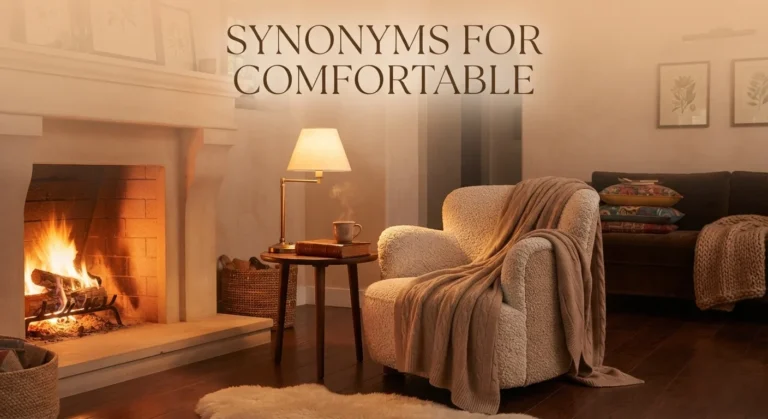 synonyms for comfortable