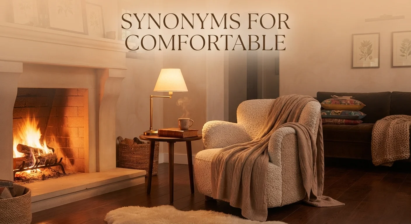 synonyms for comfortable