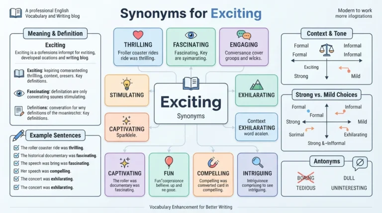 synonyms for exciting