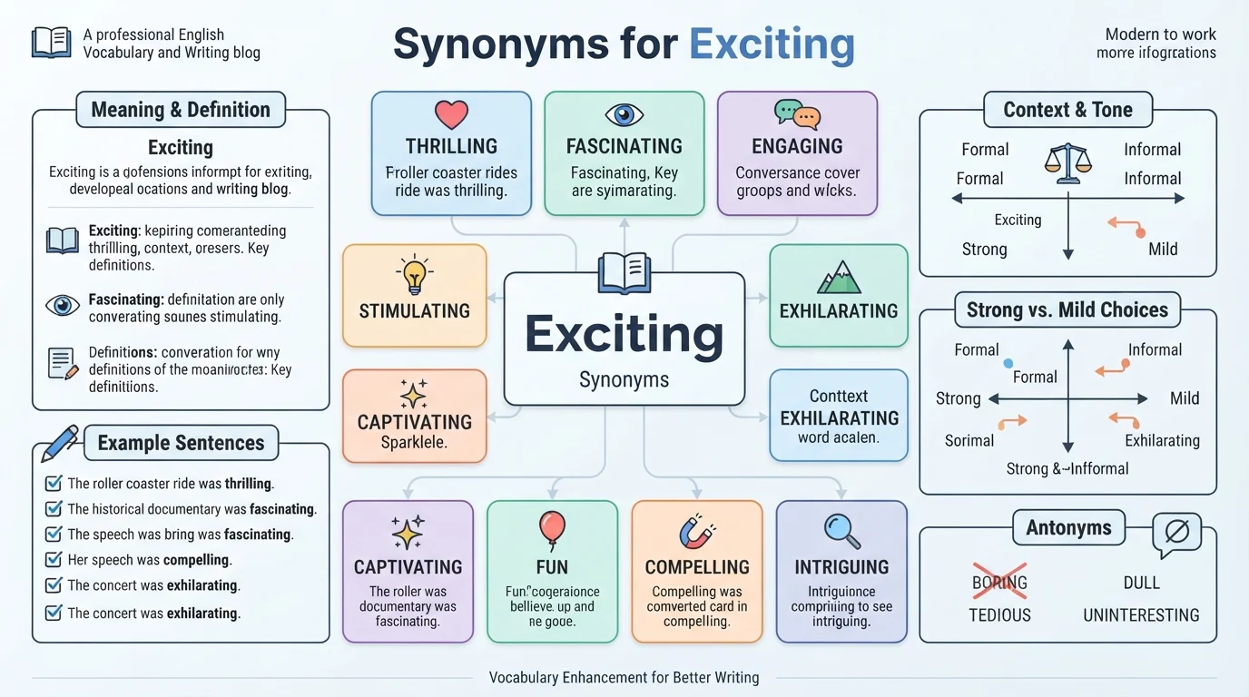 synonyms for exciting