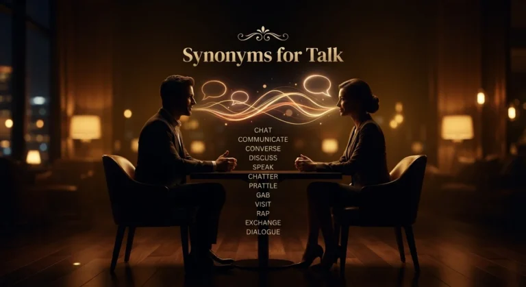 synonyms for talk