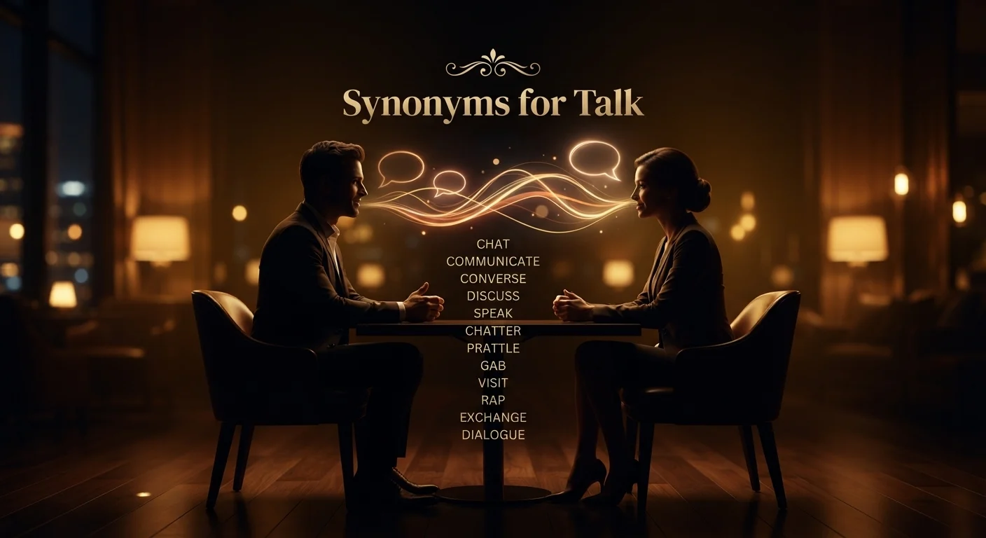 synonyms for talk