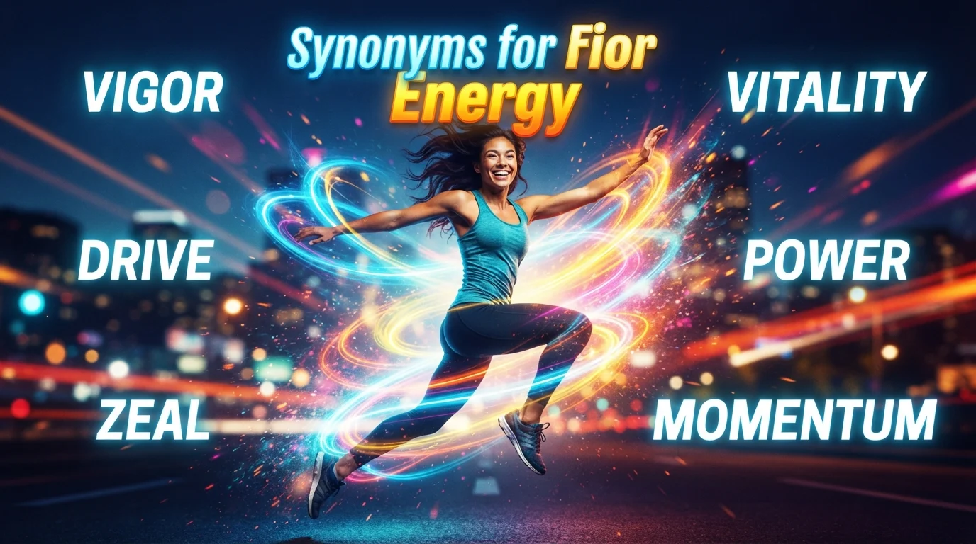 synonyms for energy