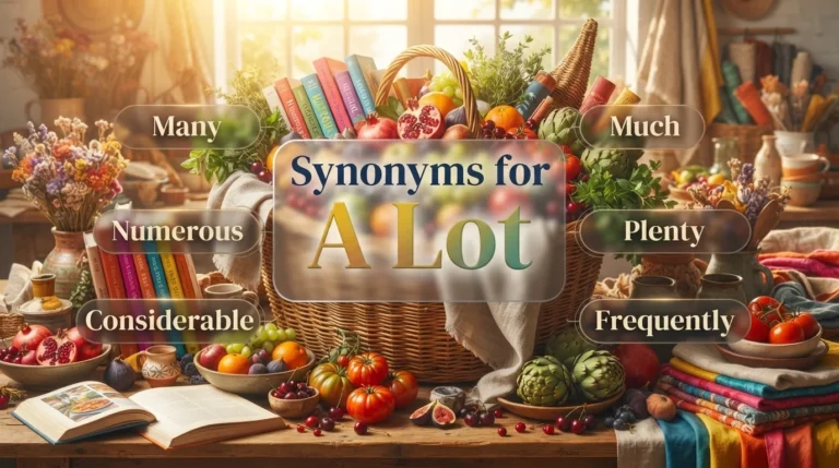 synonyms for alot