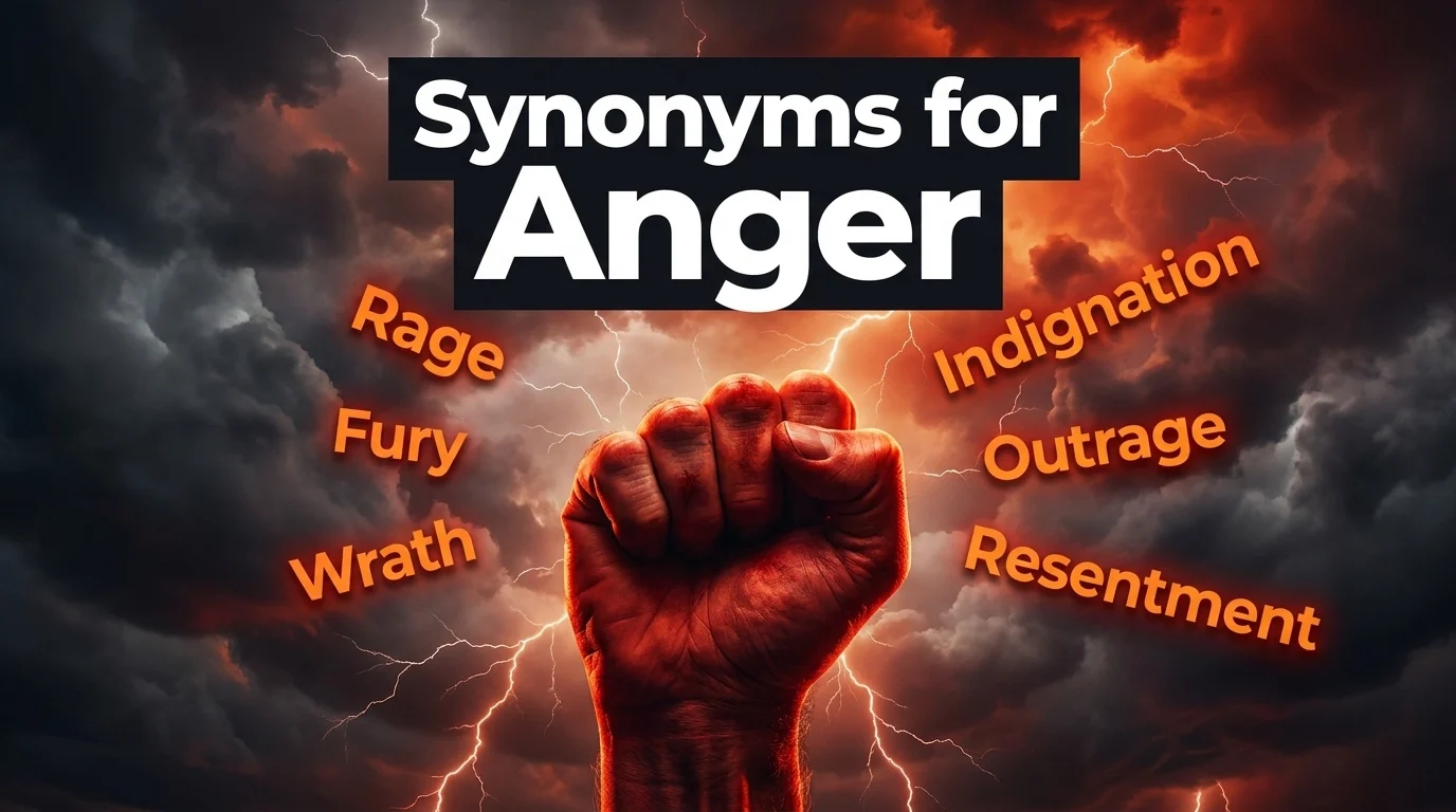 synonyms for anger