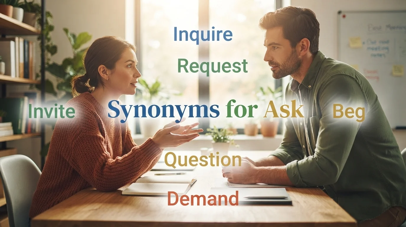 synonyms for ask