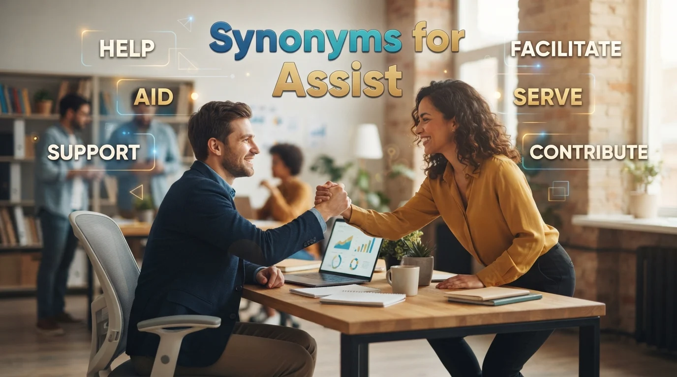 synonyms for assist