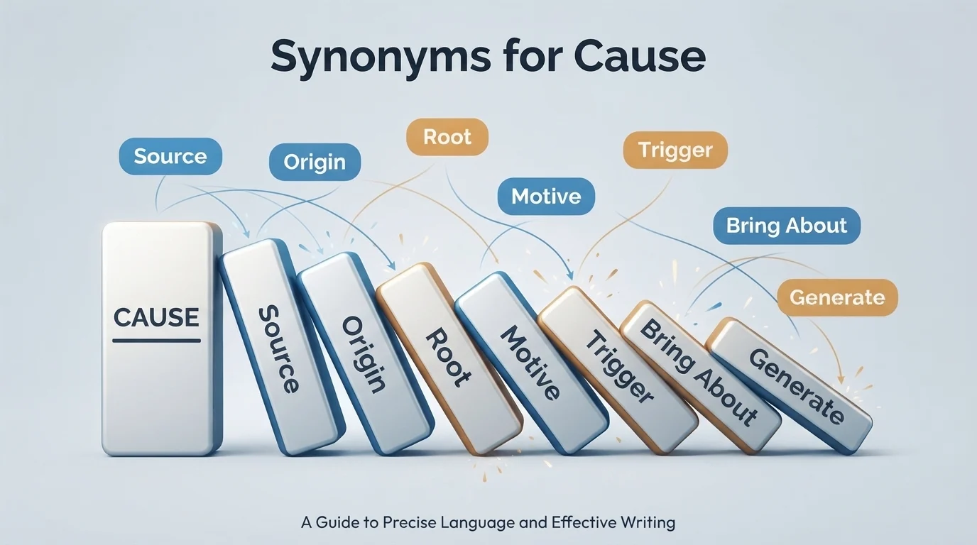 synonyms for cause