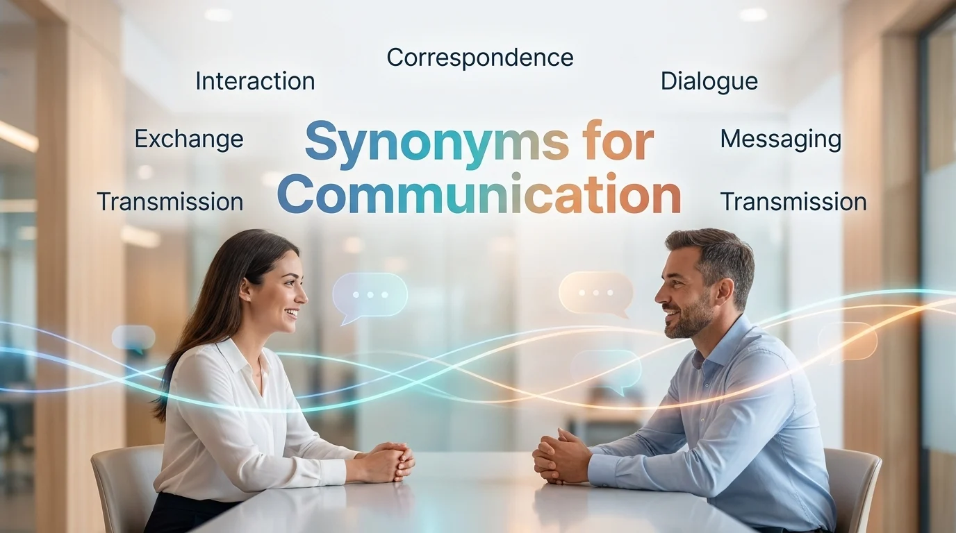 synonyms for communication
