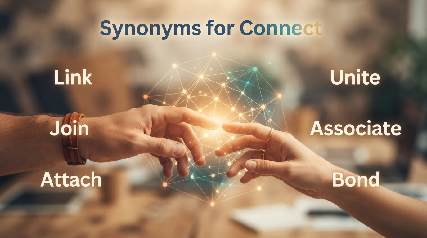 synonyms for connect