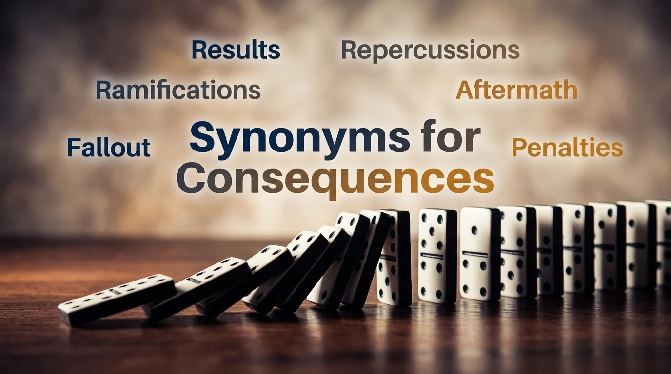 synonyms for consequences