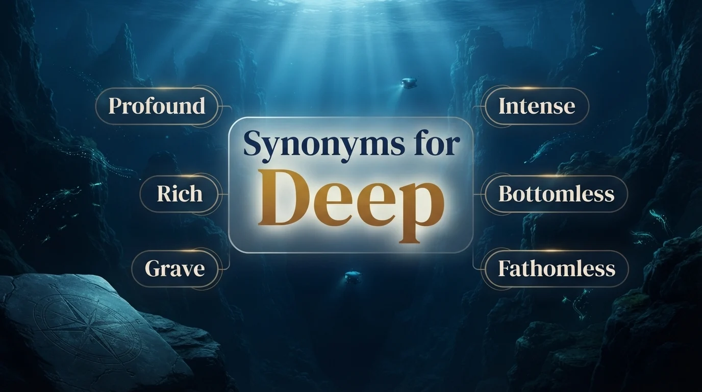 synonyms for deep