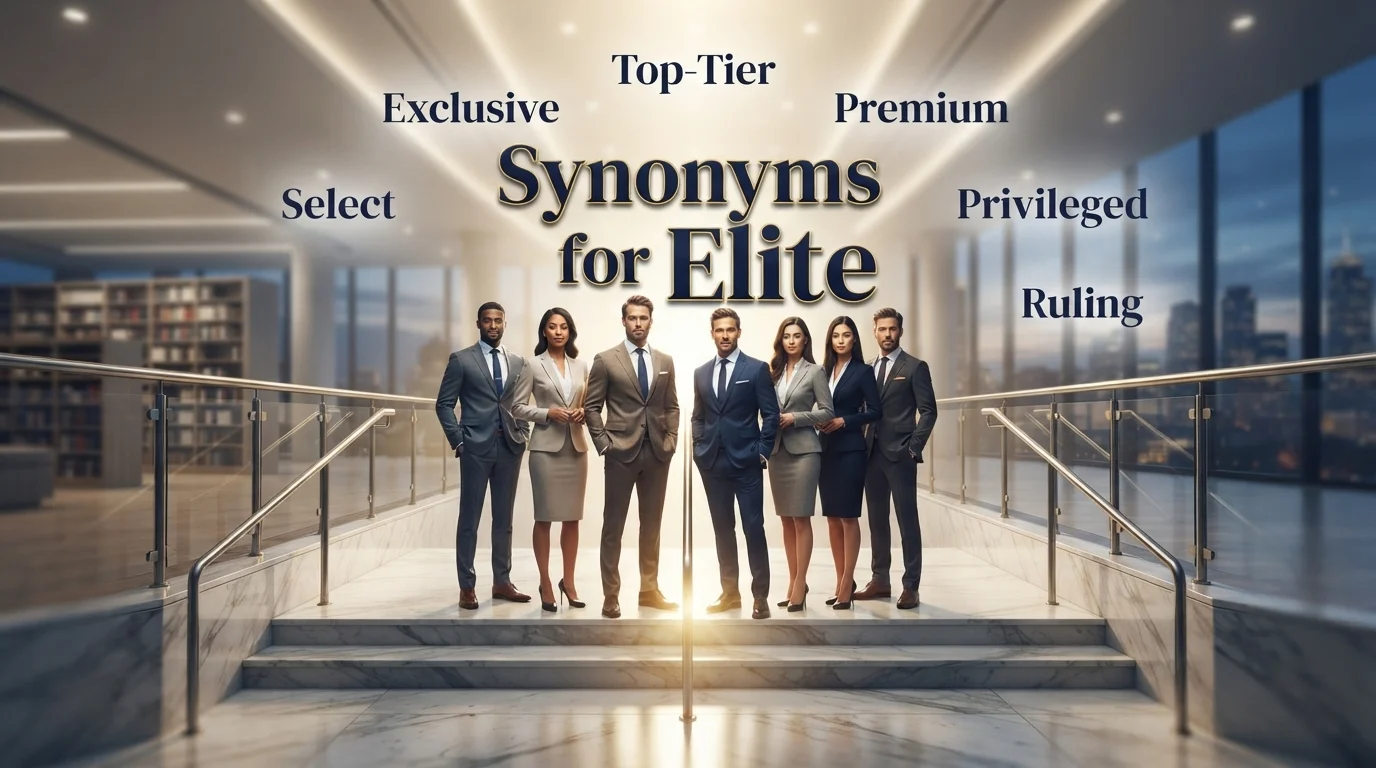 synonyms for elite
