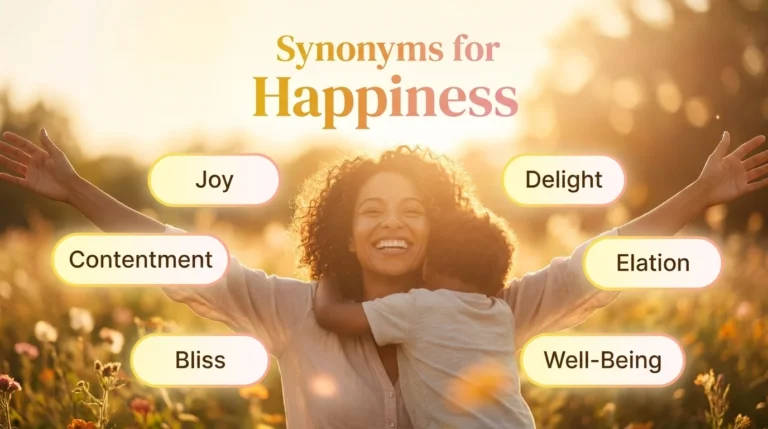 synonyms for happiness