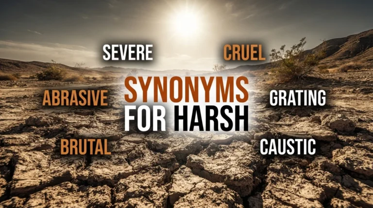 synonyms for harsh