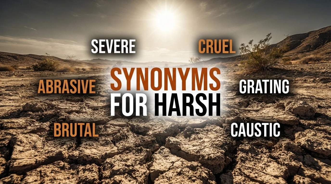 synonyms for harsh