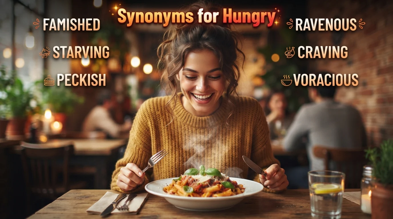 synonyms for hungry