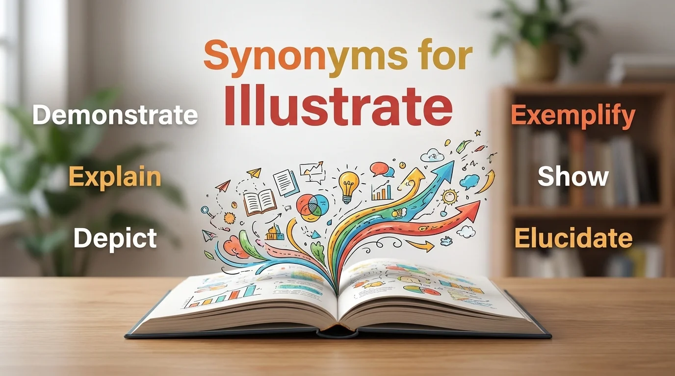 synonyms for illustrate