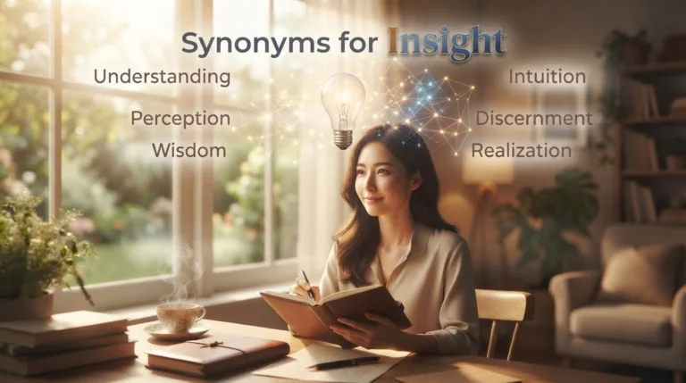 synonyms for insight