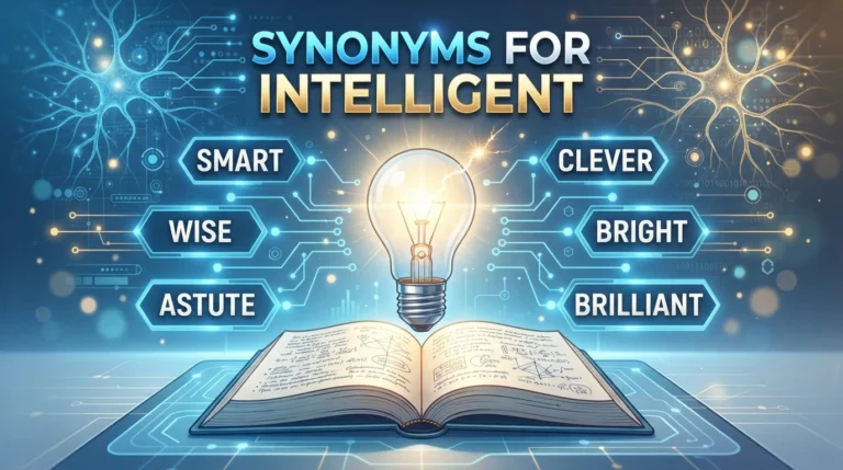synonyms for intelligent