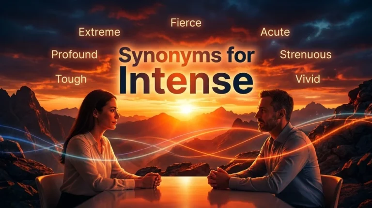 synonyms for intense