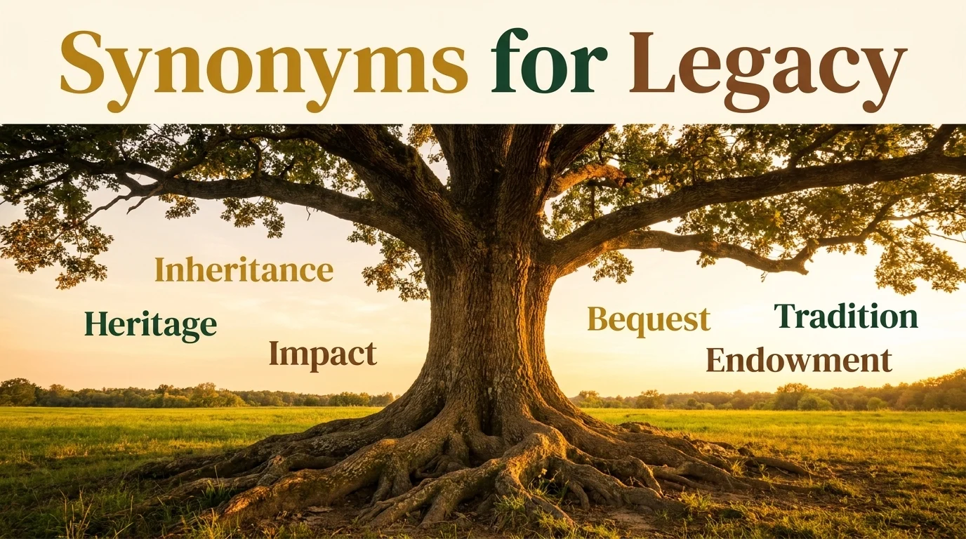 synonyms for legacy