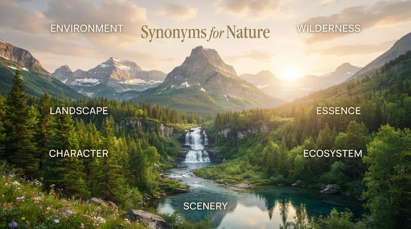 synonyms for nature