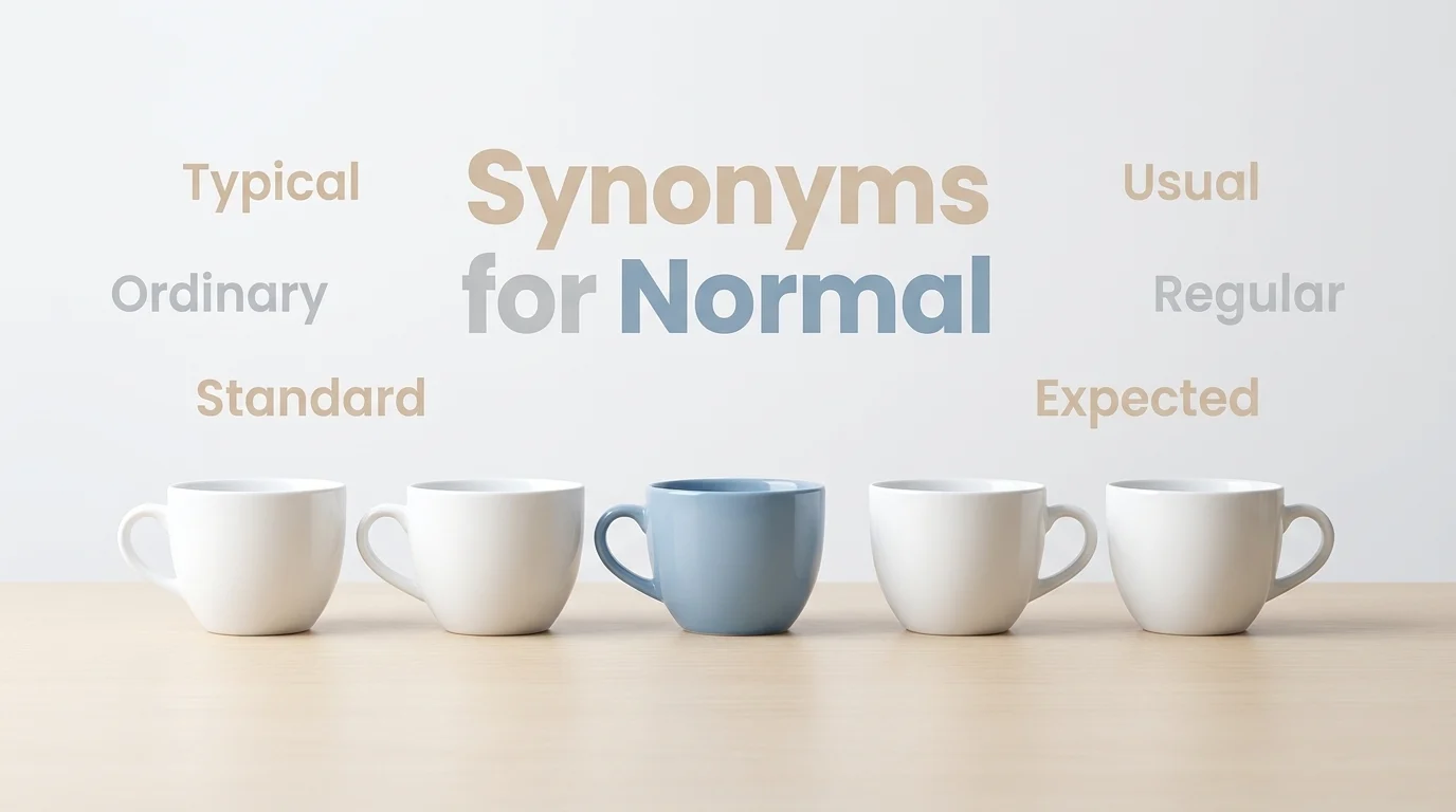 synonyms for normal