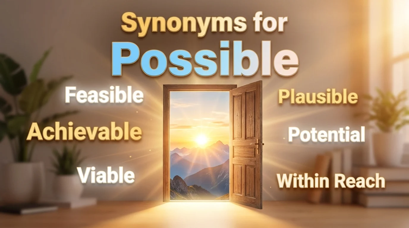 synonyms for possible