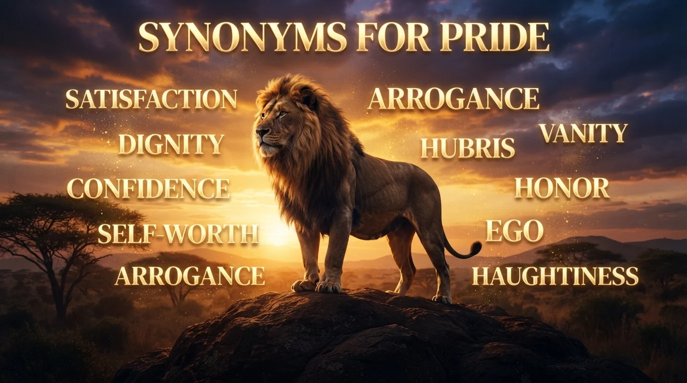 synonyms for pride
