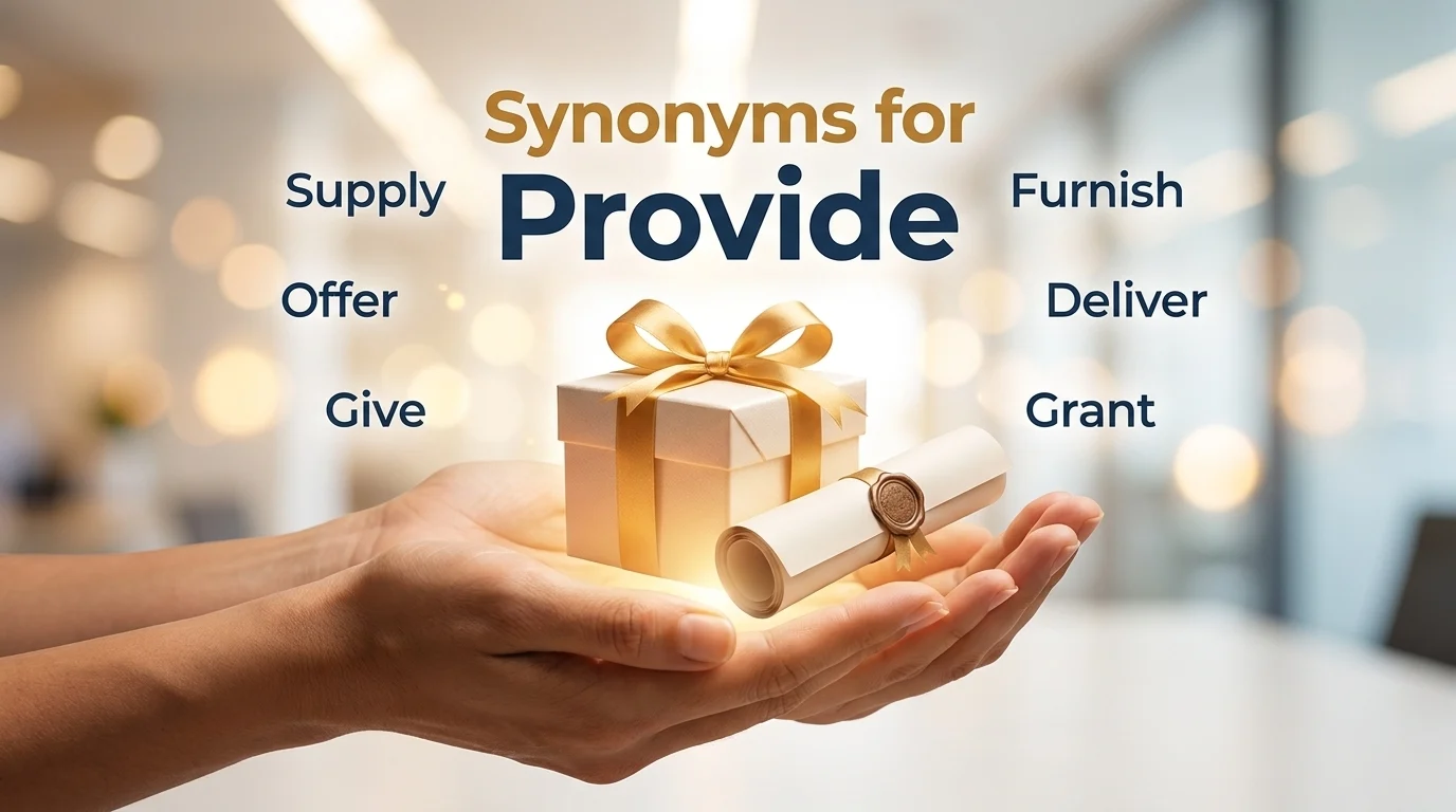 synonyms for provide