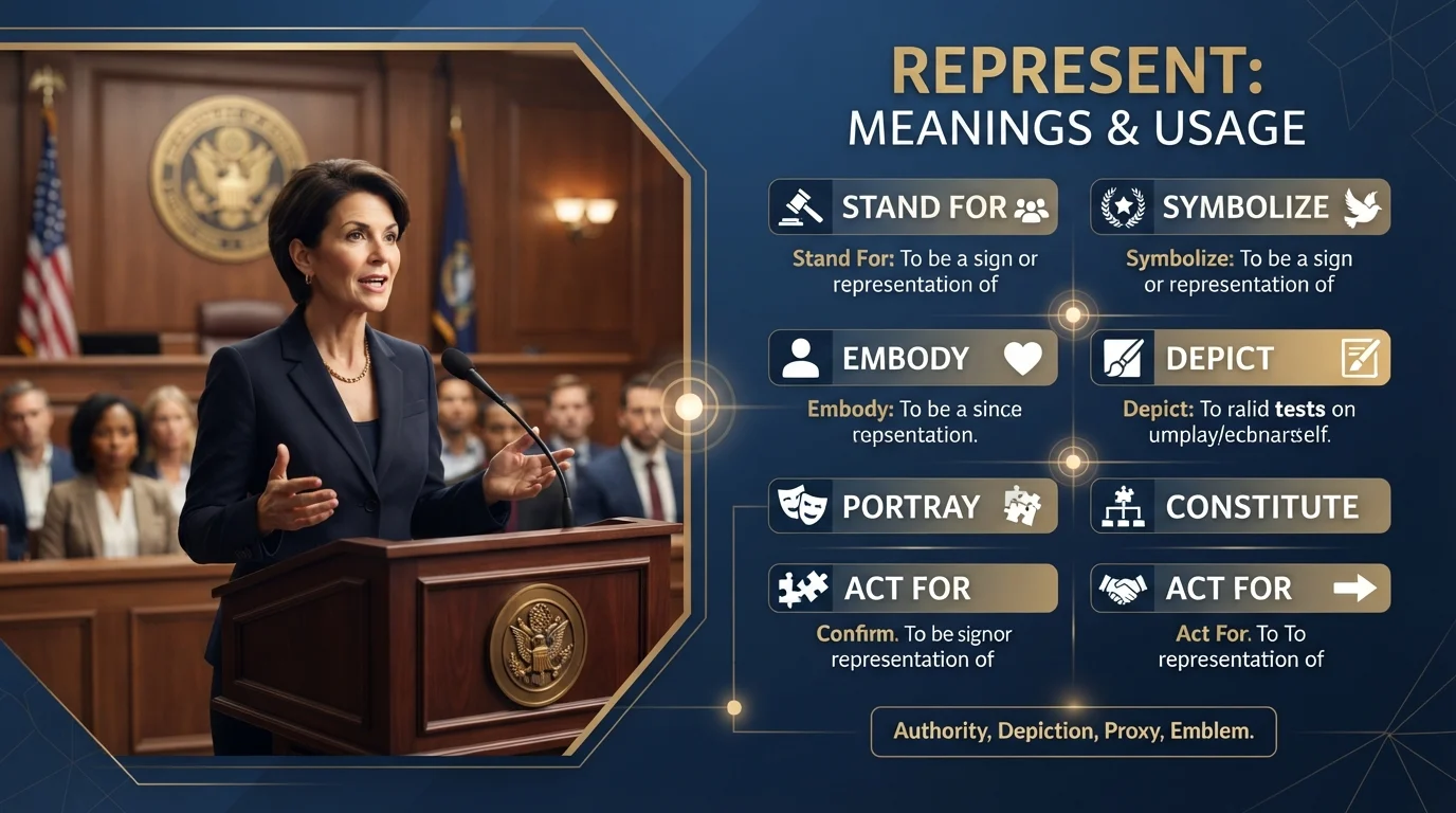 synonyms for represent