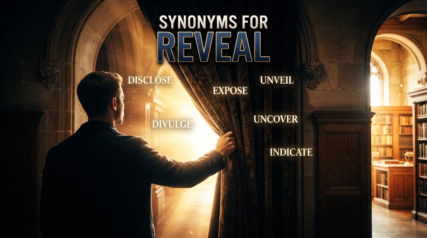 synonyms for reveal