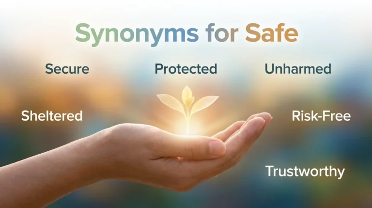 synonyms for safe