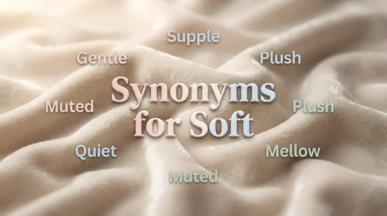synonyms for soft