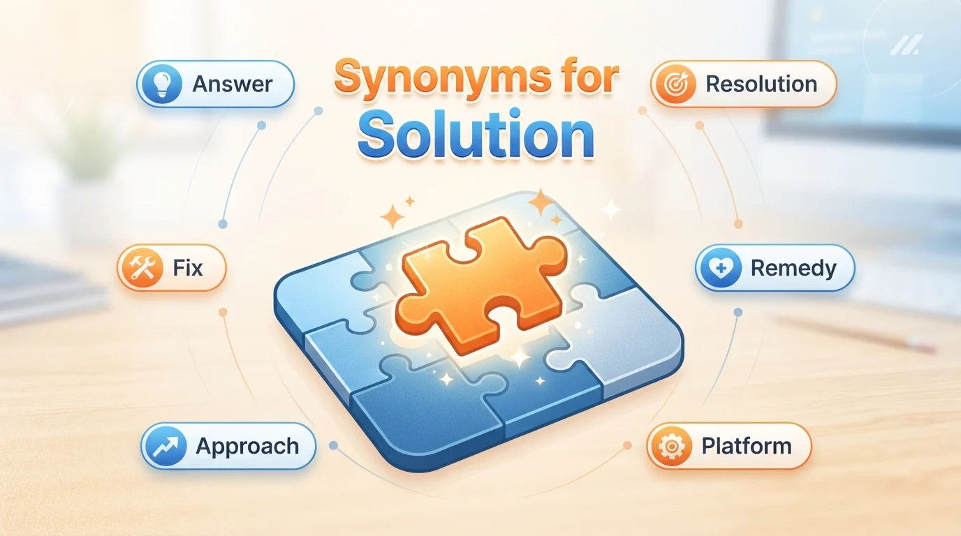 synonyms for solution