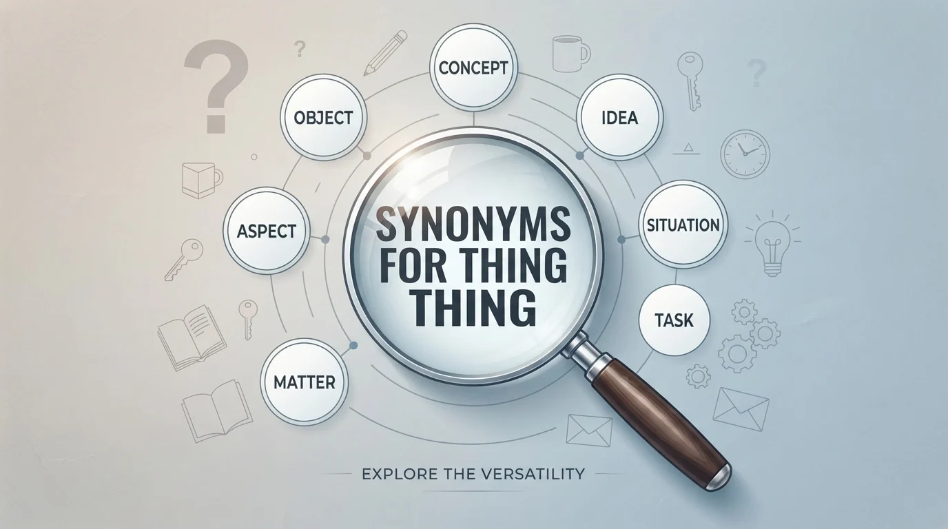 synonyms for thing