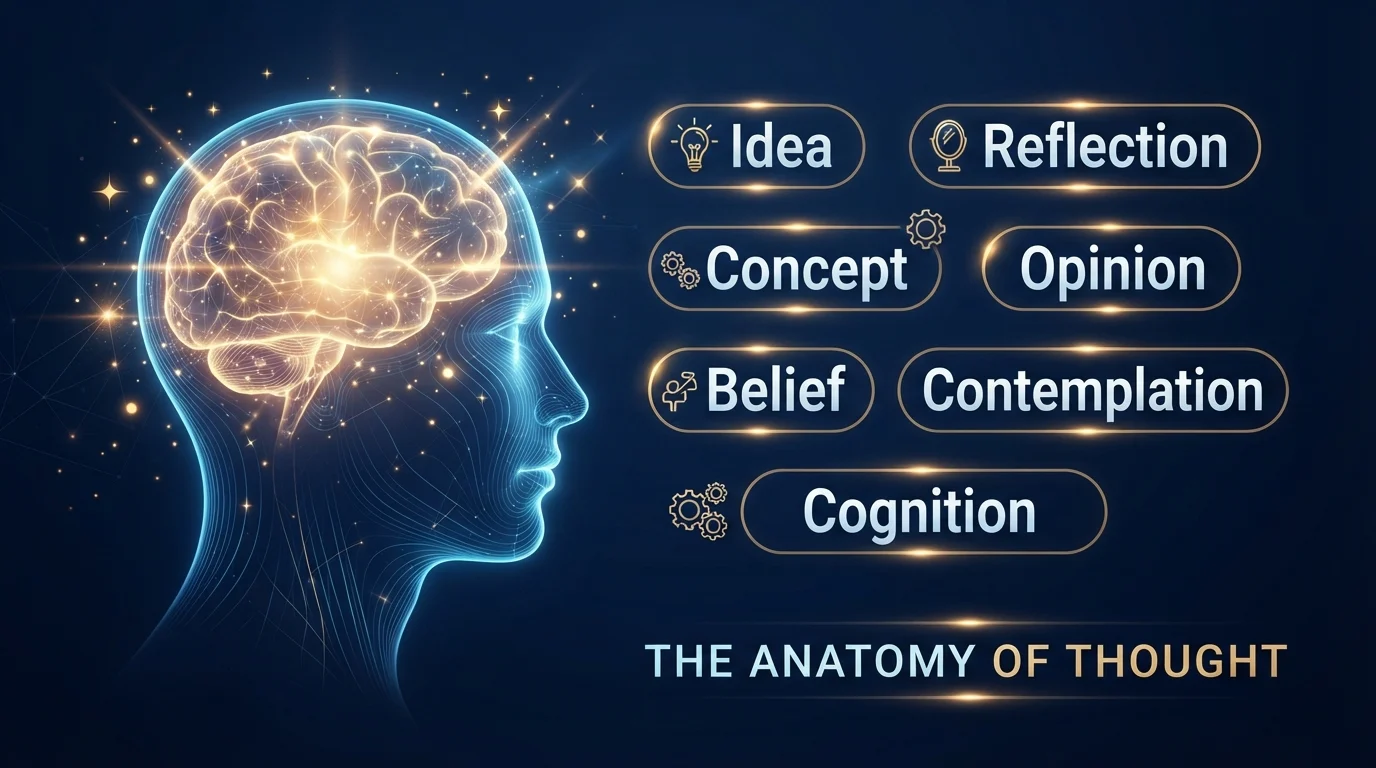 synonyms for thought