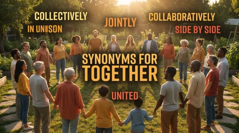 synonyms for together