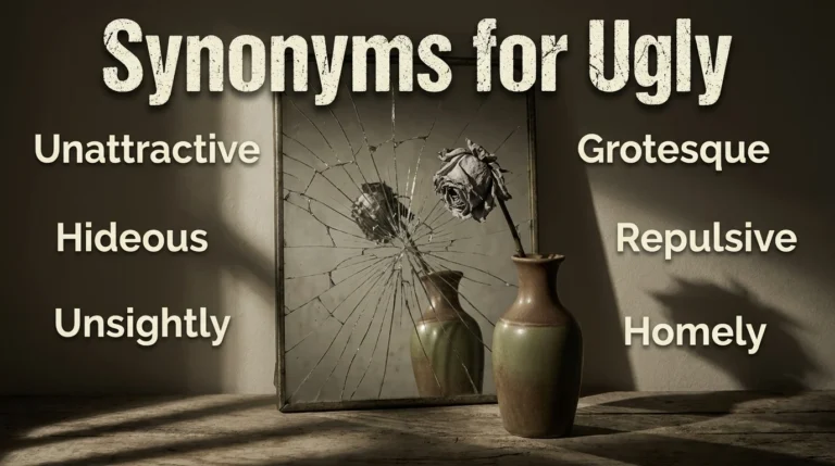 synonyms for ugly