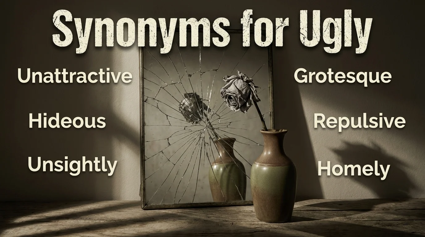 synonyms for ugly