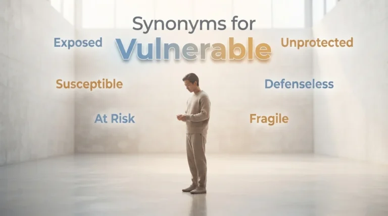synonyms for vulnerable