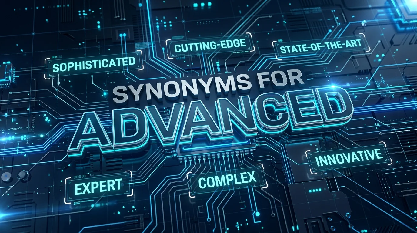 synonyms for advanced