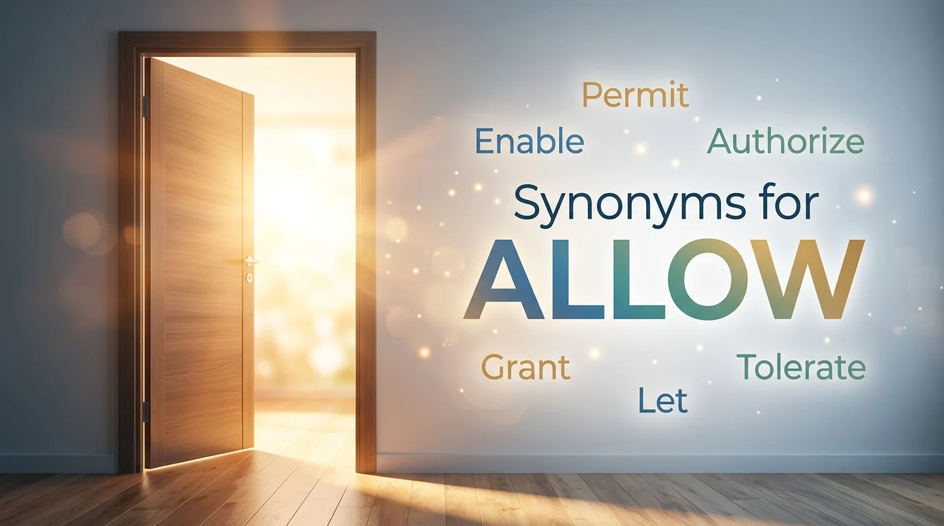 synonyms for allow