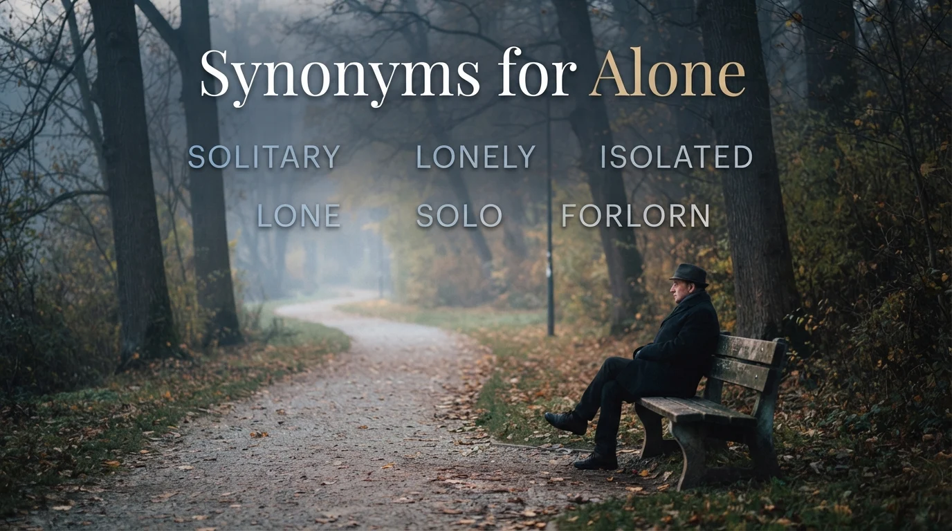 synonyms for alone