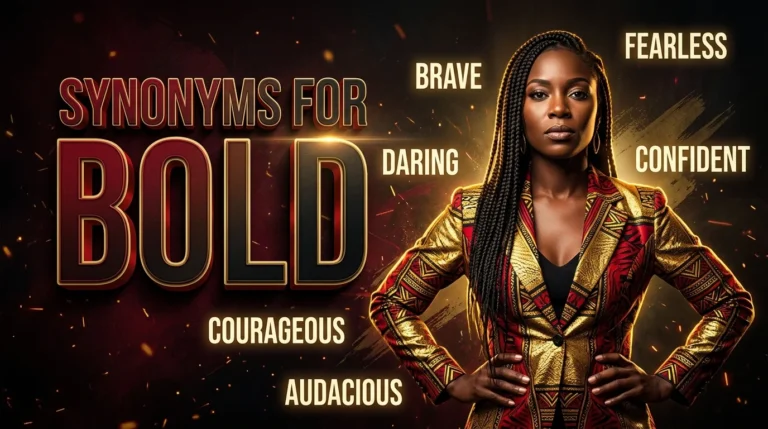 synonyms for bold