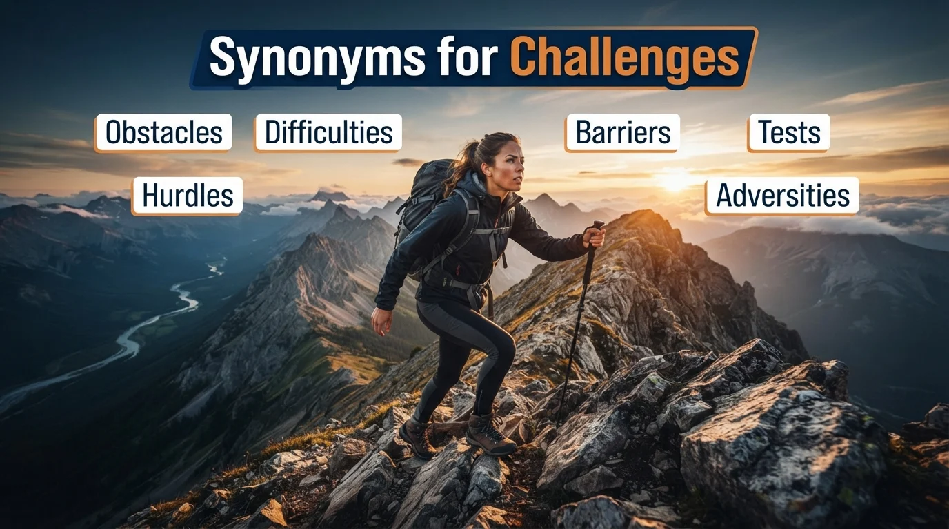 synonyms for challenges