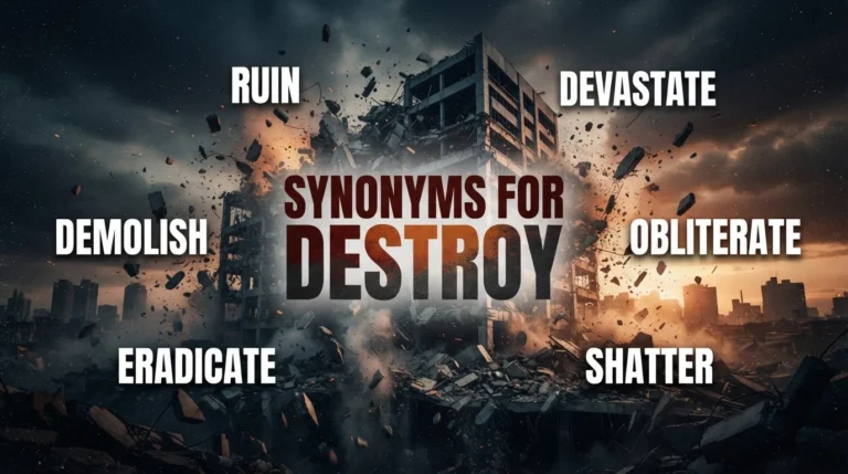 synonyms for destroy