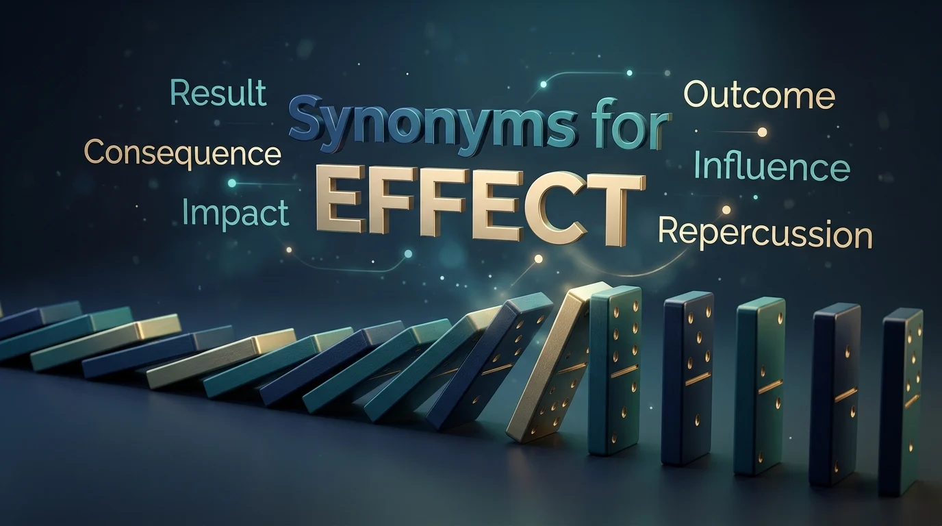 synonyms for effect