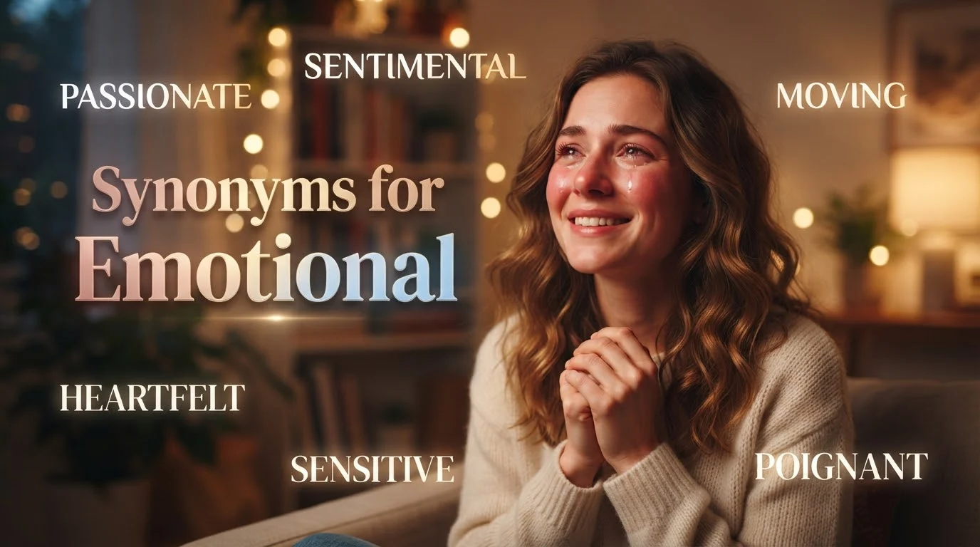 synonyms for emotional